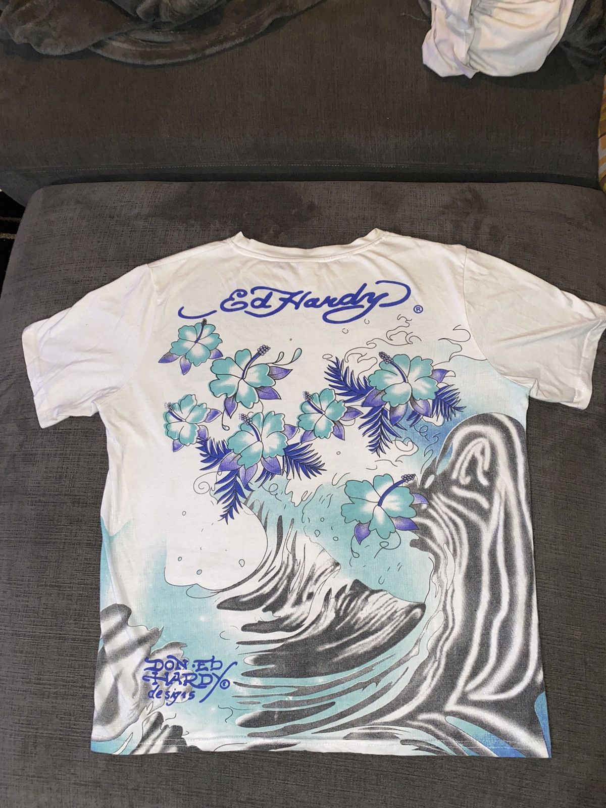 Ed Hardy Vintage Ed Hardy Tee shirt Size US M / EU 48-50 / 2 - 2 Thumbnail