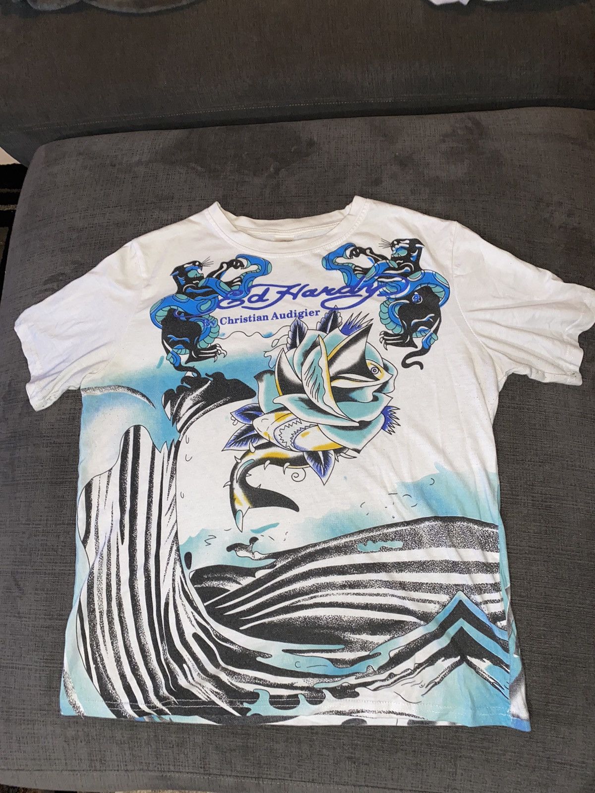 Ed Hardy Vintage Ed Hardy Tee shirt Size US M / EU 48-50 / 2 - 1 Thumbnail