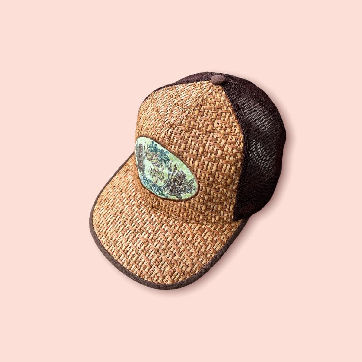 Other VINTAGE JIMMY BUFFETS MARGARITA VILLE WOVEN TRUCKER HAT Size ONE SIZE - 2 Thumbnail