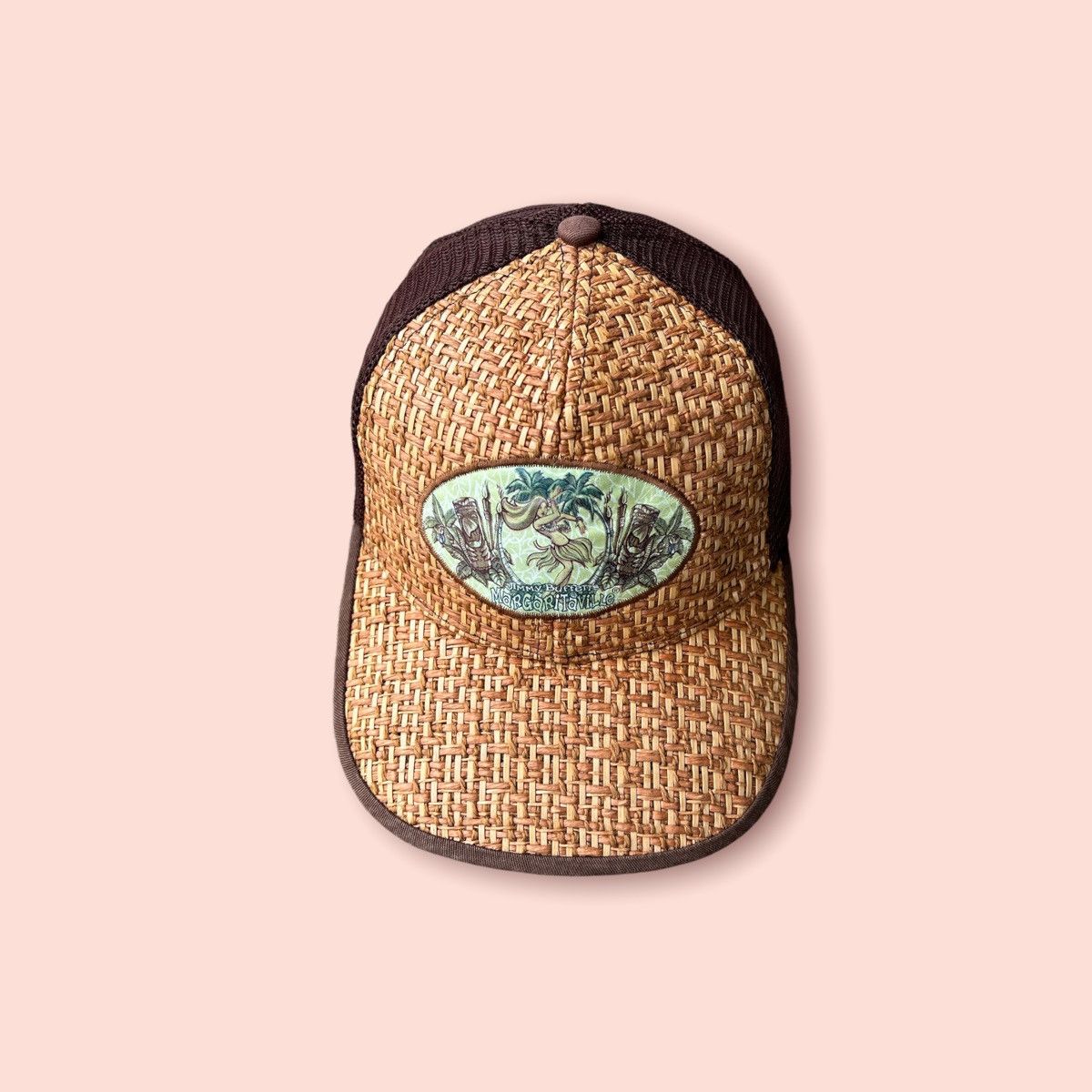 Other VINTAGE JIMMY BUFFETS MARGARITA VILLE WOVEN TRUCKER HAT Size ONE SIZE - 1 Thumbnail
