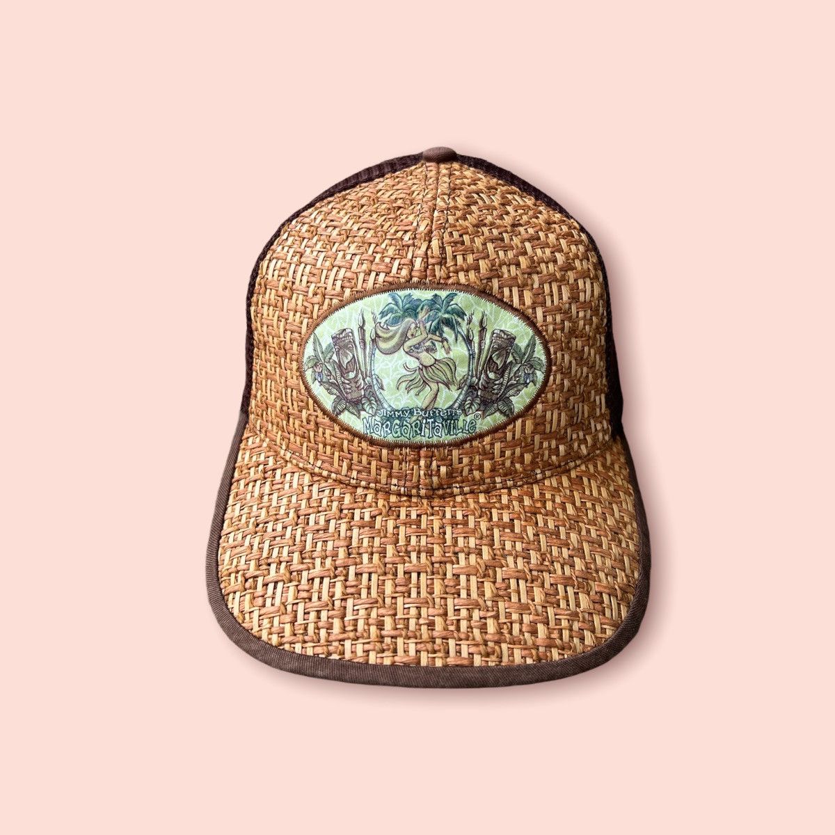 Other VINTAGE JIMMY BUFFETS MARGARITA VILLE WOVEN TRUCKER HAT Size ONE SIZE - 5 Thumbnail