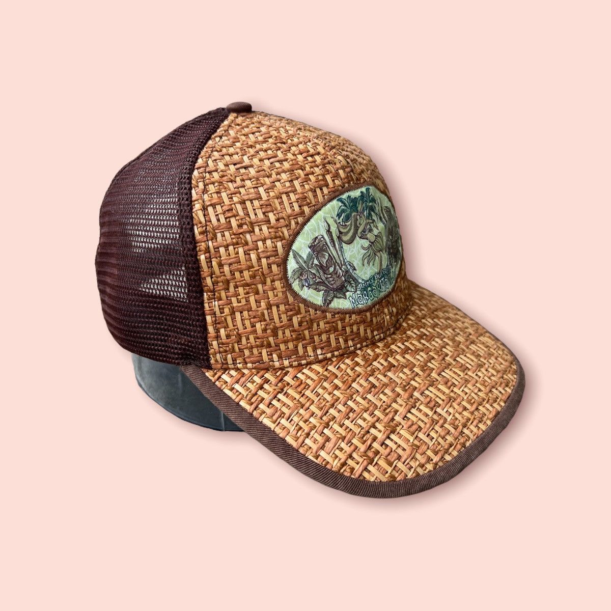Other VINTAGE JIMMY BUFFETS MARGARITA VILLE WOVEN TRUCKER HAT Size ONE SIZE - 6 Thumbnail