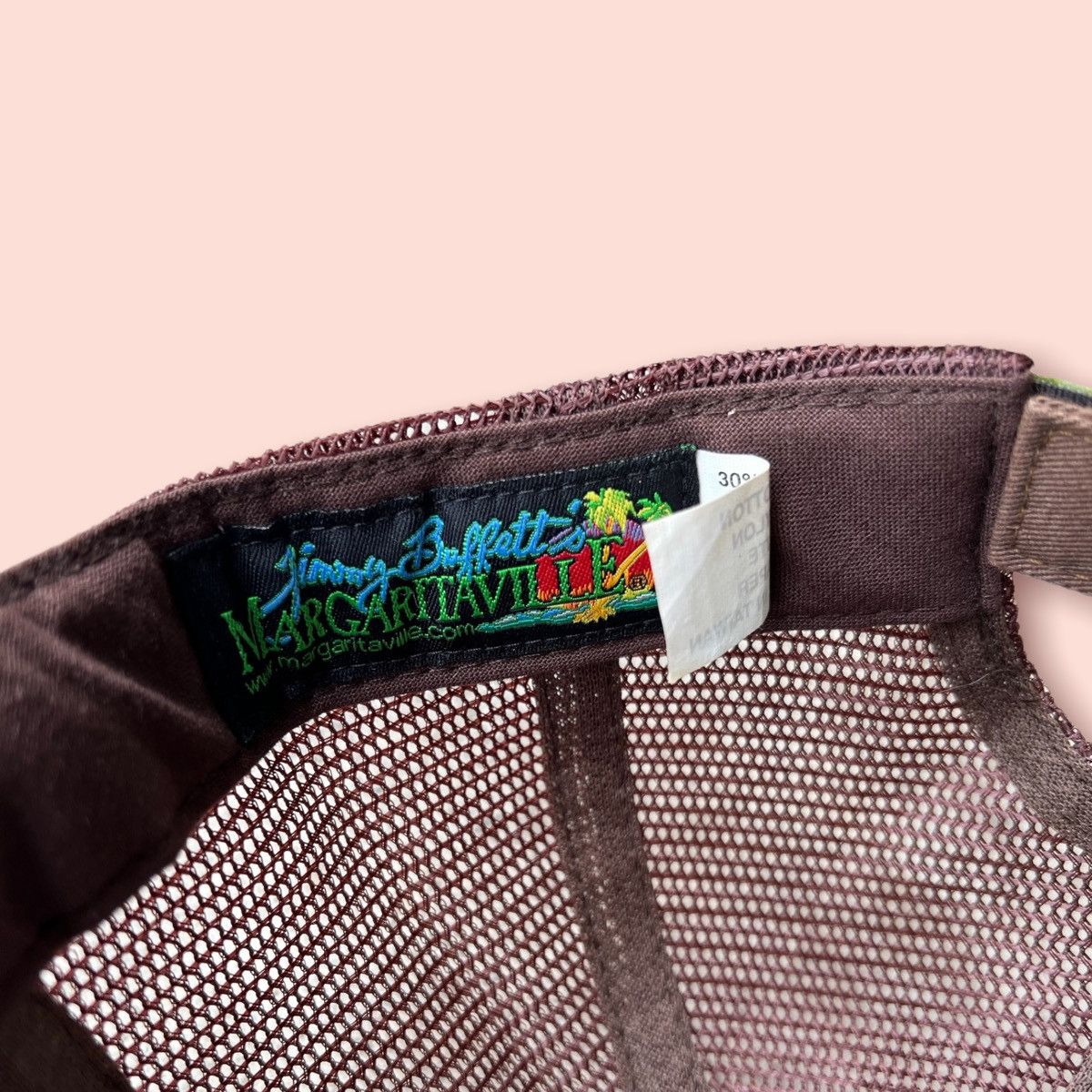 Other VINTAGE JIMMY BUFFETS MARGARITA VILLE WOVEN TRUCKER HAT Size ONE SIZE - 13 Thumbnail
