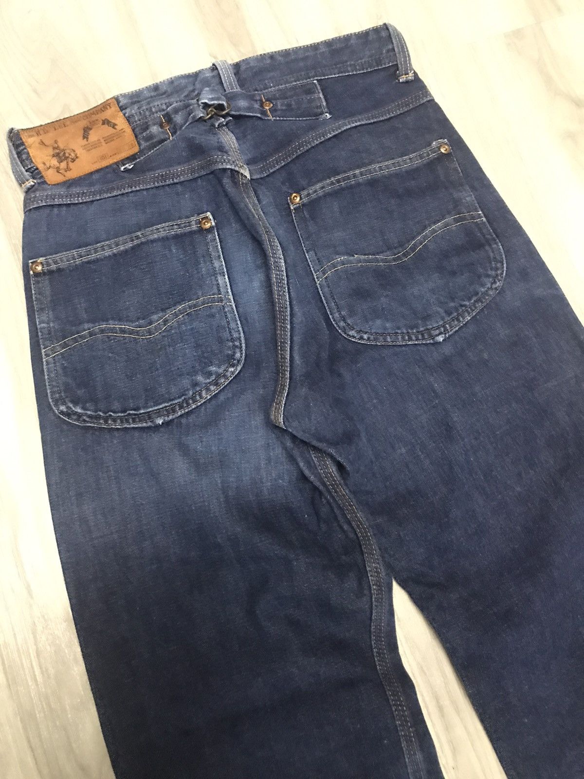 Lee Vintage Reproduction H.D Lee Buckle Back Jeans Size US 28 / EU 44 - 9 Thumbnail