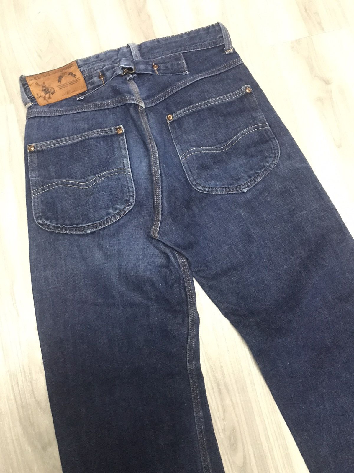 Lee Vintage Reproduction H.D Lee Buckle Back Jeans Size US 28 / EU 44 - 7 Thumbnail