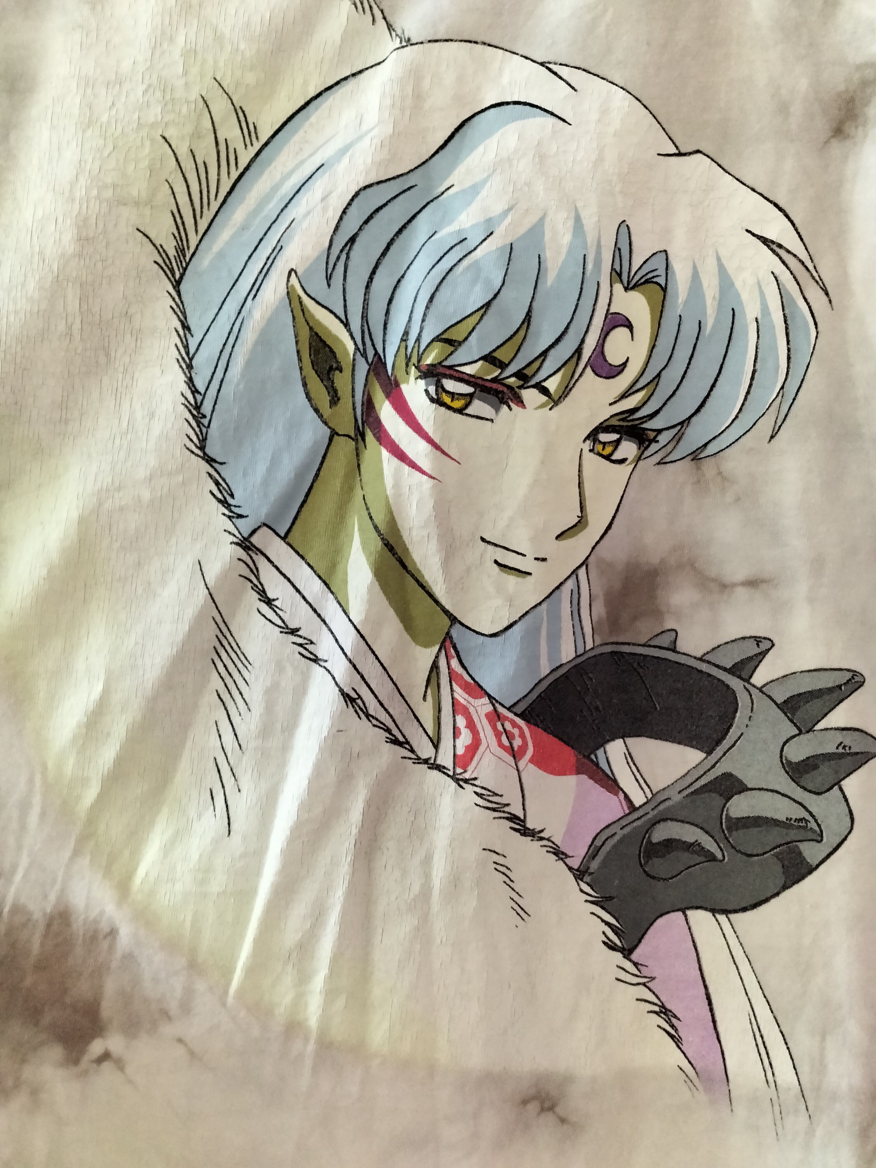 Anime Inuyasha Rumiko Takahayashi sesshomatu anime movie tees Size M / US 6-8 / IT 42-44 - 2 Thumbnail