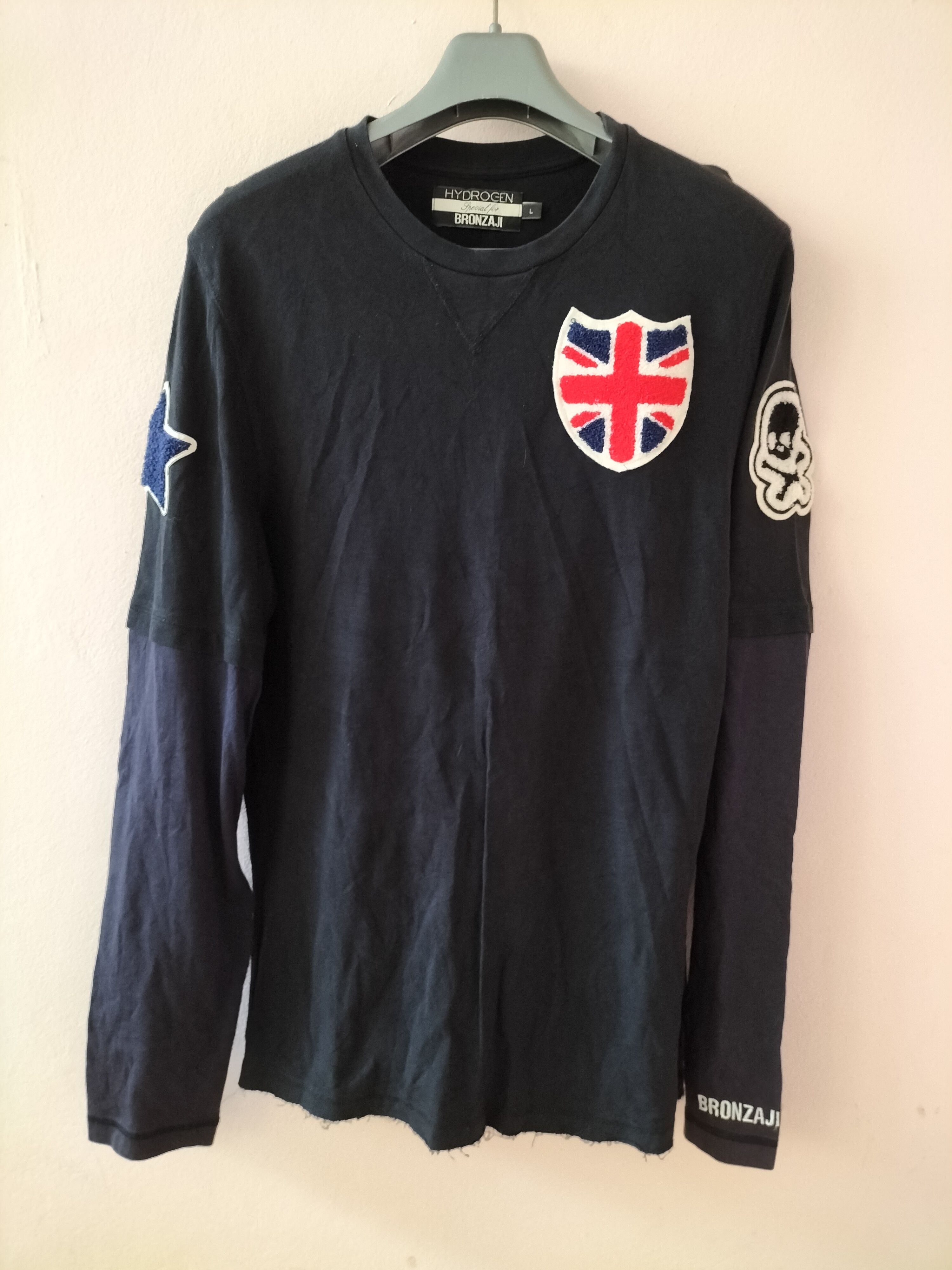 HYDROGEN Hydrogen Special for Bronzaji Longsleeve fashion punk Size US L / EU 52-54 / 3 - 1 Thumbnail