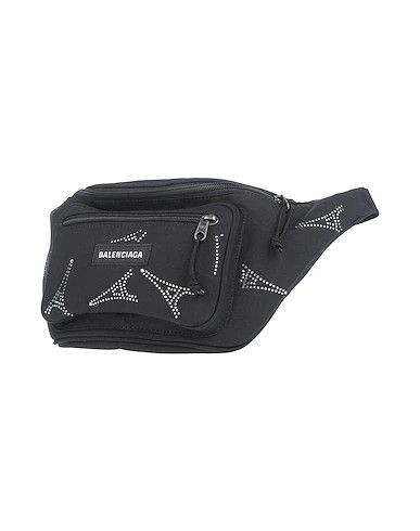 balenciaga fanny pack black