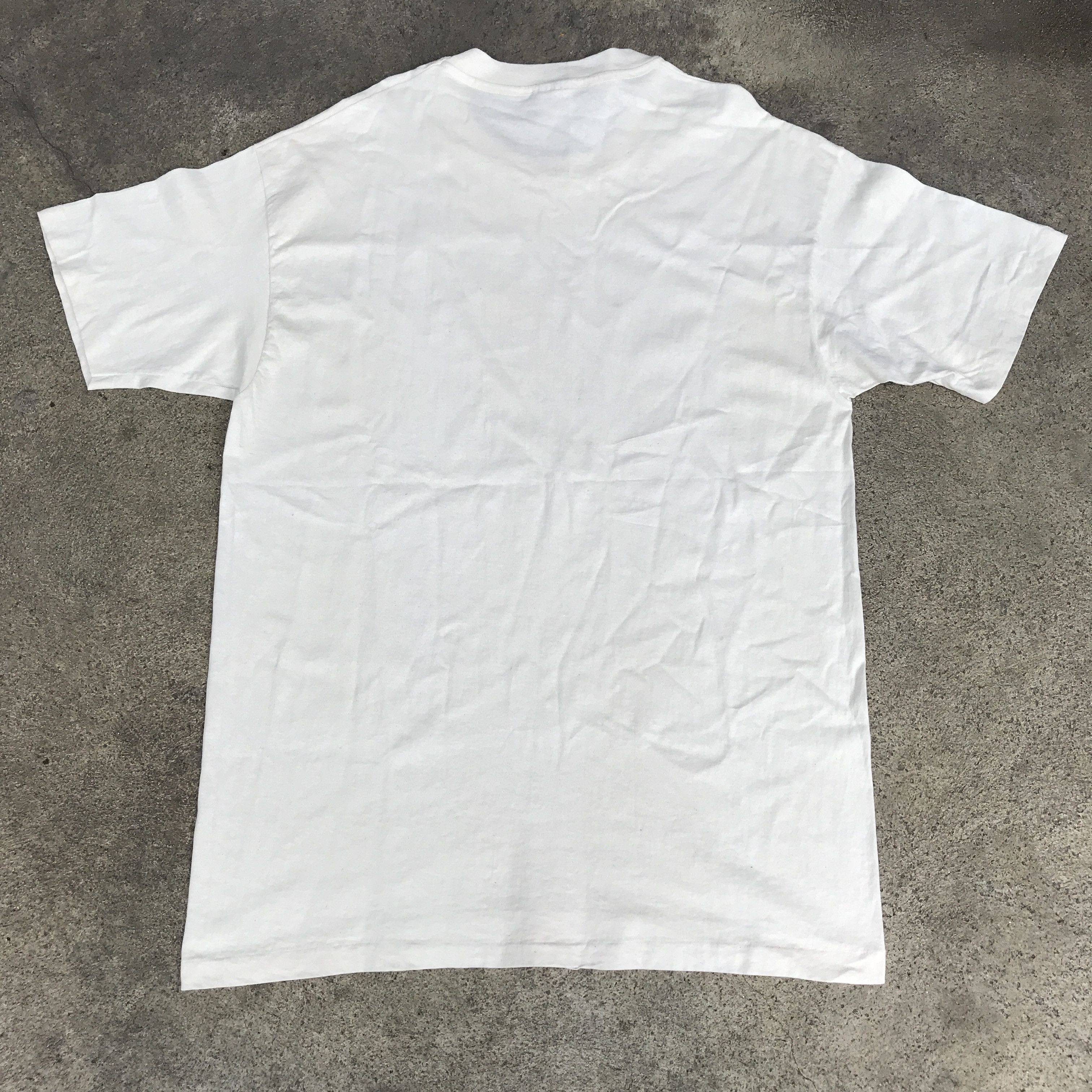 Vintage Vintage 90s Let him give you a hand God Jesus Bible Holy Tee Size US XL / EU 56 / 4 - 4 Thumbnail