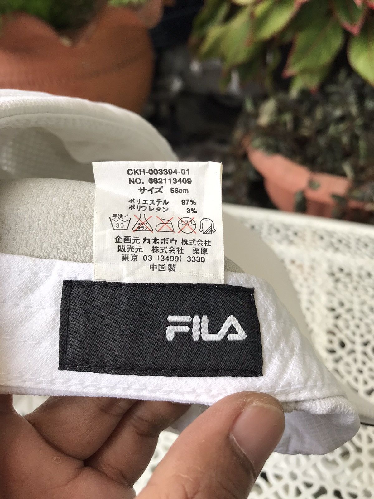 Fila FILA RUNNING SPORTS CAP HAT WITH ZIPPER POCKETS Size ONE SIZE - 10 Thumbnail