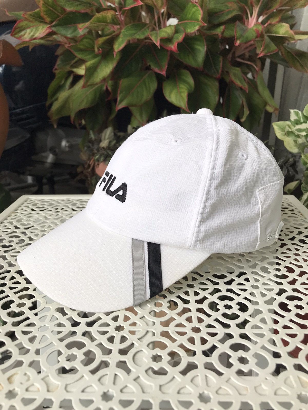 Fila FILA RUNNING SPORTS CAP HAT WITH ZIPPER POCKETS Size ONE SIZE - 4 Thumbnail