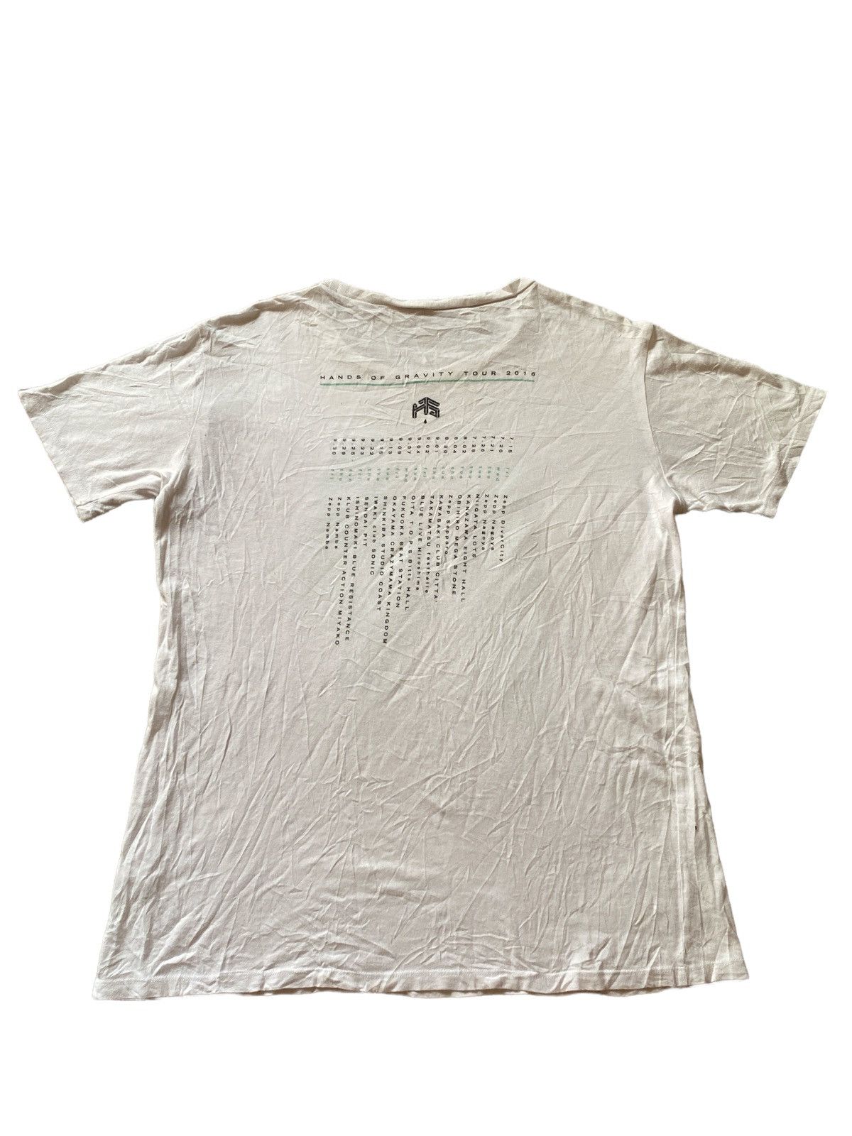 the HIATUS ライブTシャツ 2016 HANDS OF GRAVITY The Hiatus Tshirt