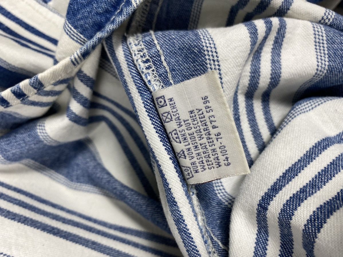 Levi's 80’s Vintage LEVIS striped denim over-shirt size L Size US L / EU 52-54 / 3 - 6 Thumbnail