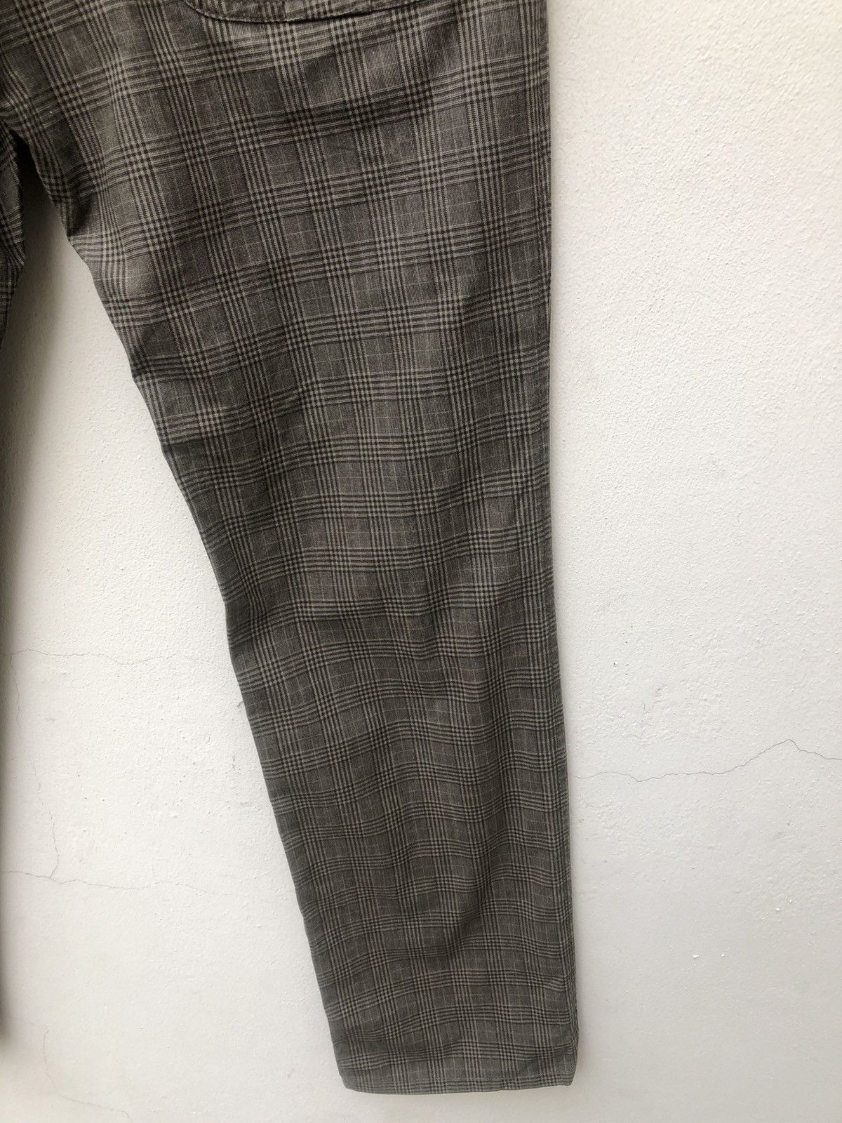Paul Smith Vintage Paul Smith Checkered Waxed Trouser Pant Size US 30 / EU 46 - 14 Thumbnail