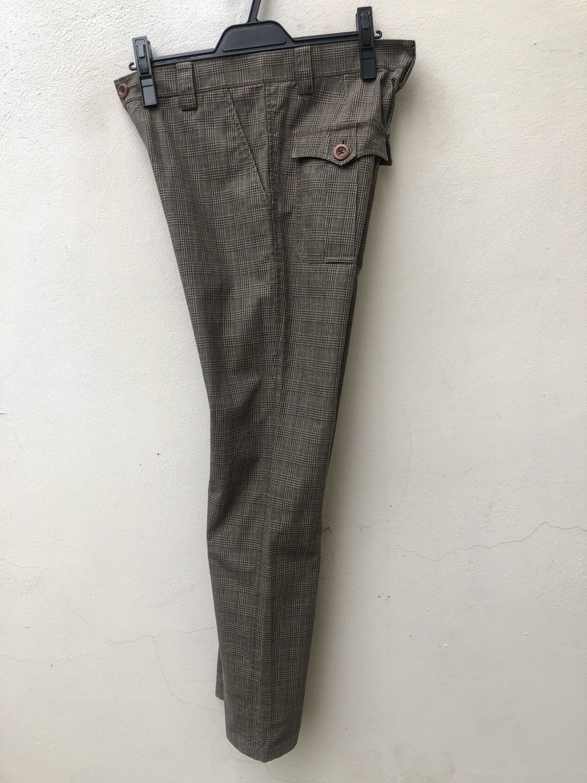 Paul Smith Vintage Paul Smith Checkered Waxed Trouser Pant Size US 30 / EU 46 - 17 Thumbnail