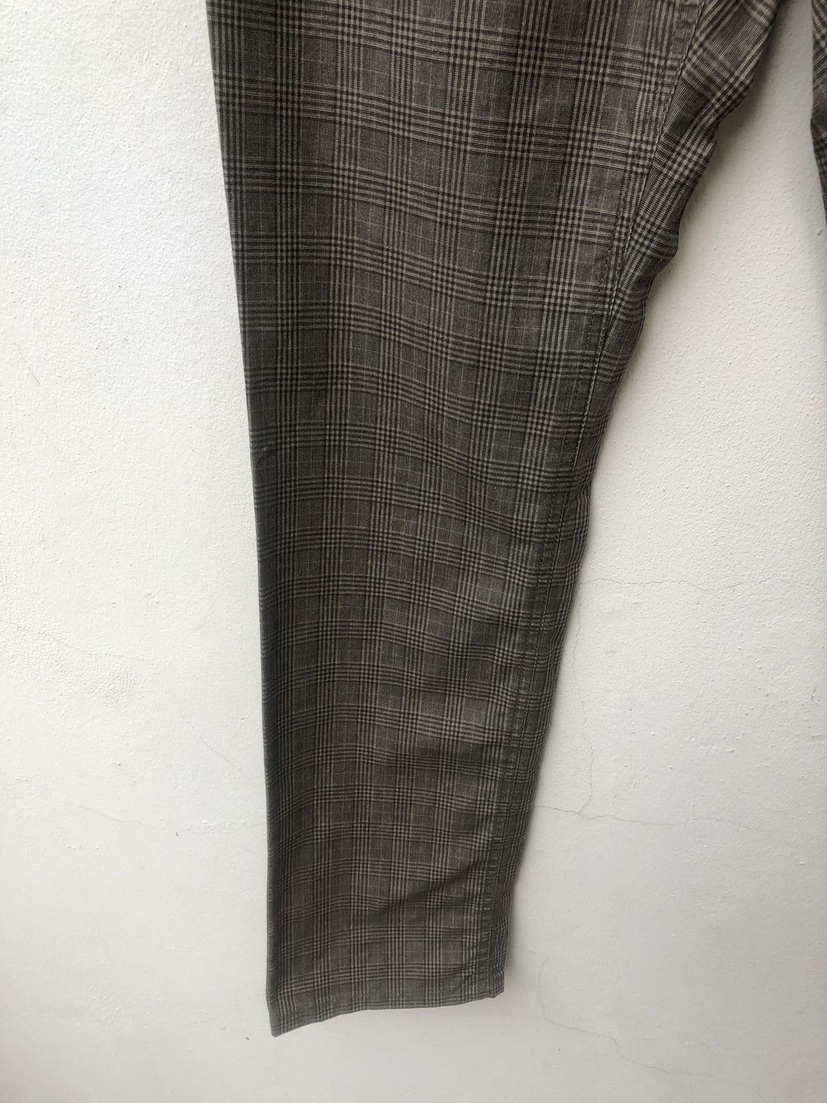 Paul Smith Vintage Paul Smith Checkered Waxed Trouser Pant Size US 30 / EU 46 - 9 Thumbnail