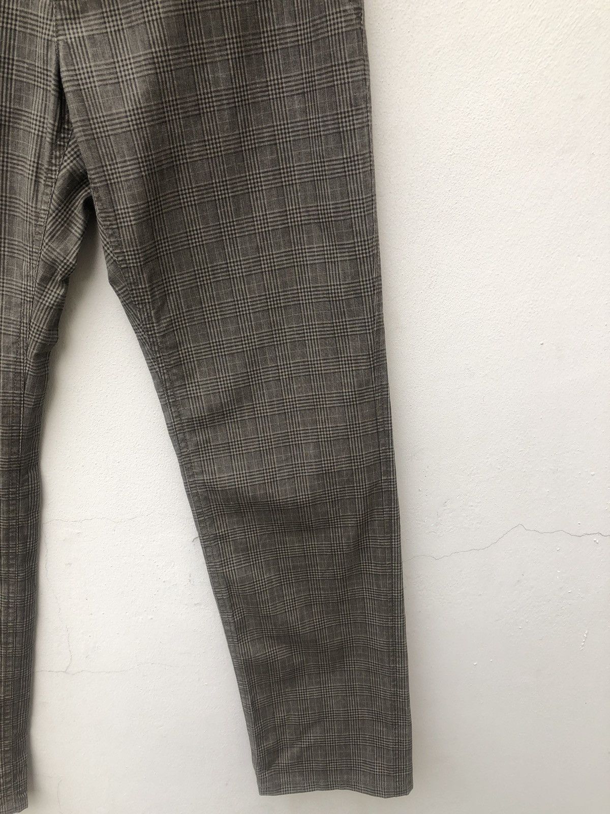 Paul Smith Vintage Paul Smith Checkered Waxed Trouser Pant Size US 30 / EU 46 - 10 Thumbnail