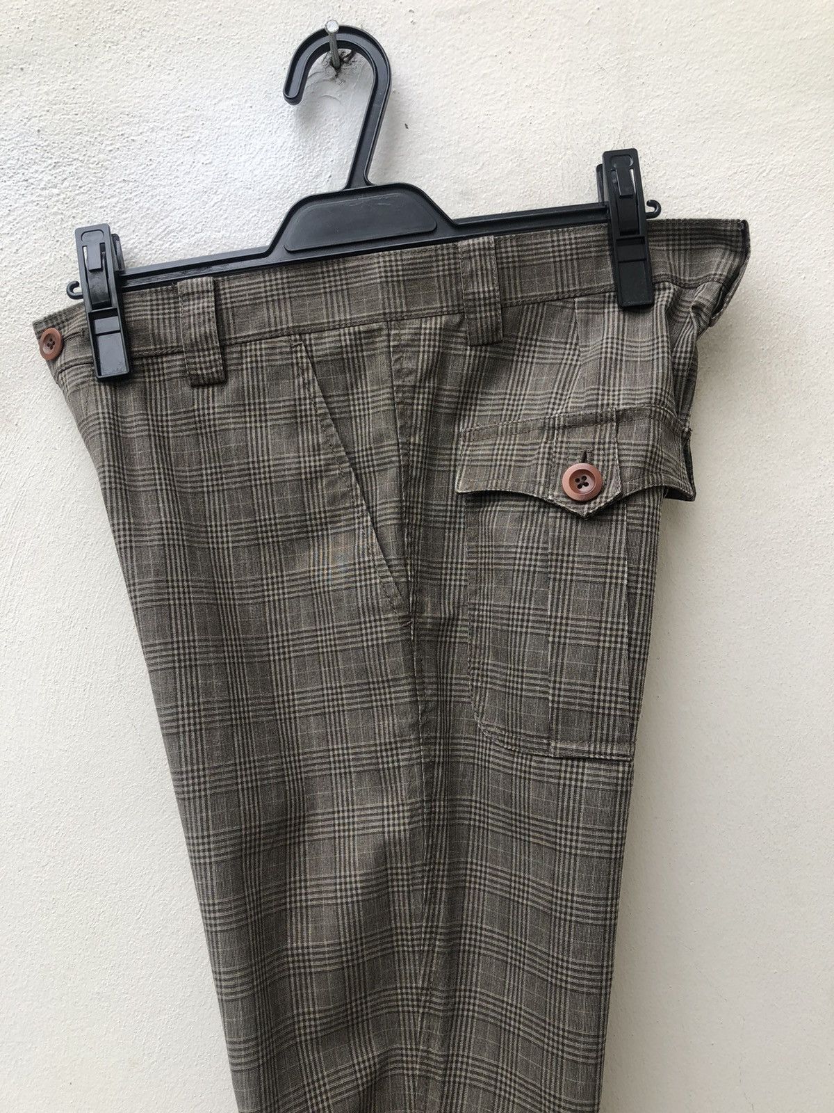 Paul Smith Vintage Paul Smith Checkered Waxed Trouser Pant Size US 30 / EU 46 - 18 Thumbnail