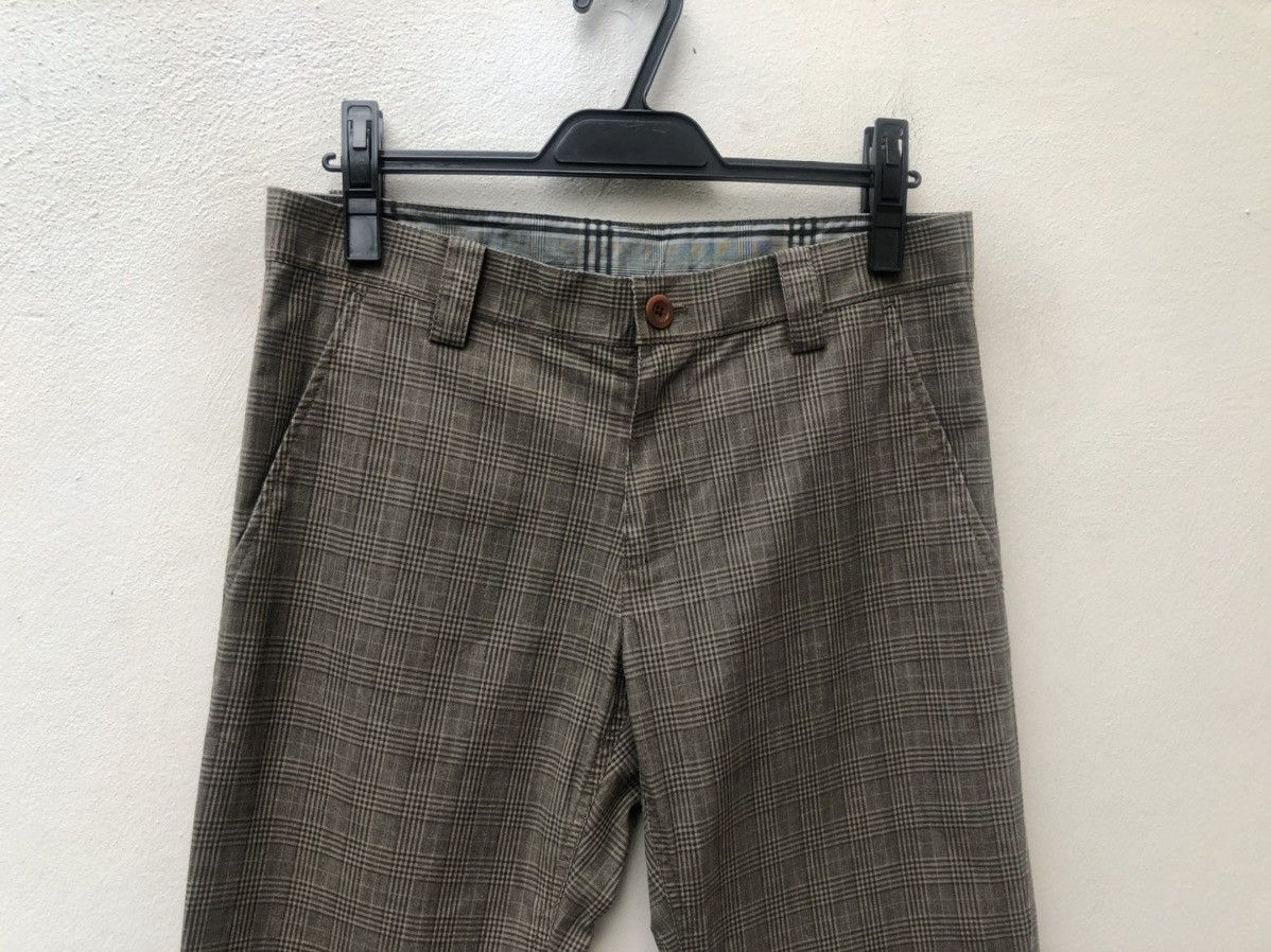 Paul Smith Vintage Paul Smith Checkered Waxed Trouser Pant Size US 30 / EU 46 - 7 Thumbnail