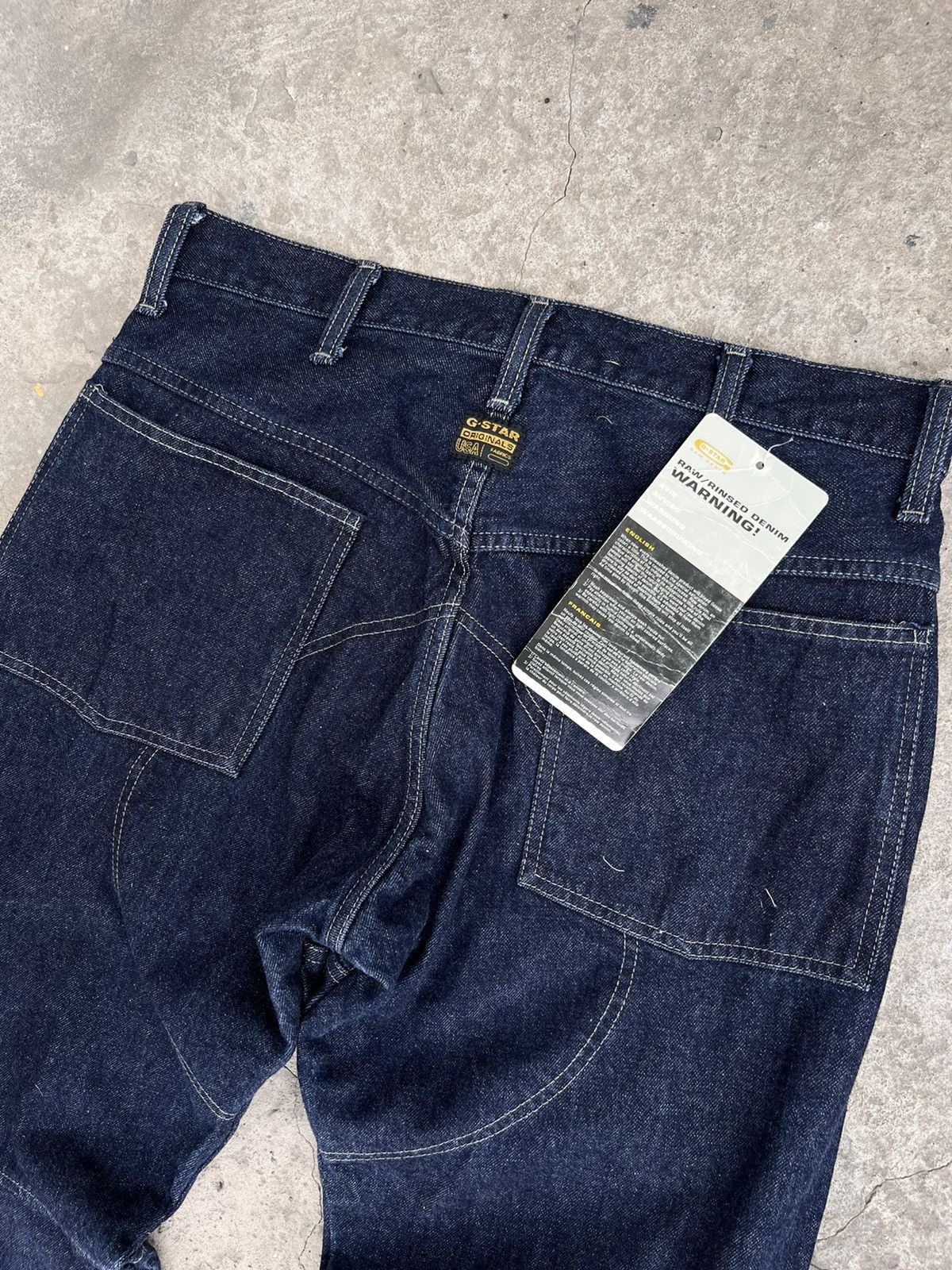 G-Star × Vintage jeans g-star raw denim size streetwear new with tag Size US 34 / EU 50 - 3 Thumbnail