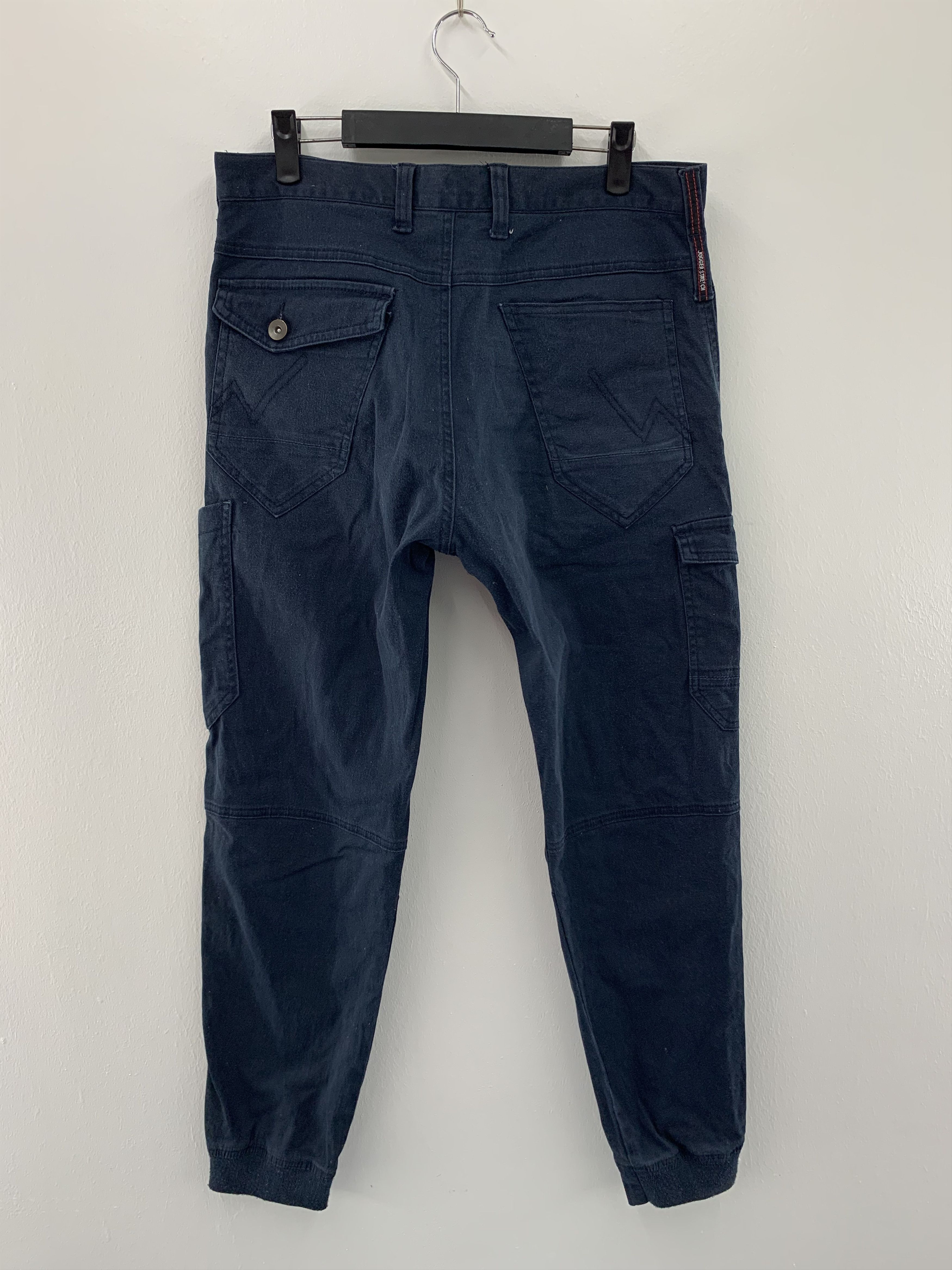 Japanese Brand × Vintage Blue Cargo Pants Vintage size 31 Size US 31 - 7 Thumbnail
