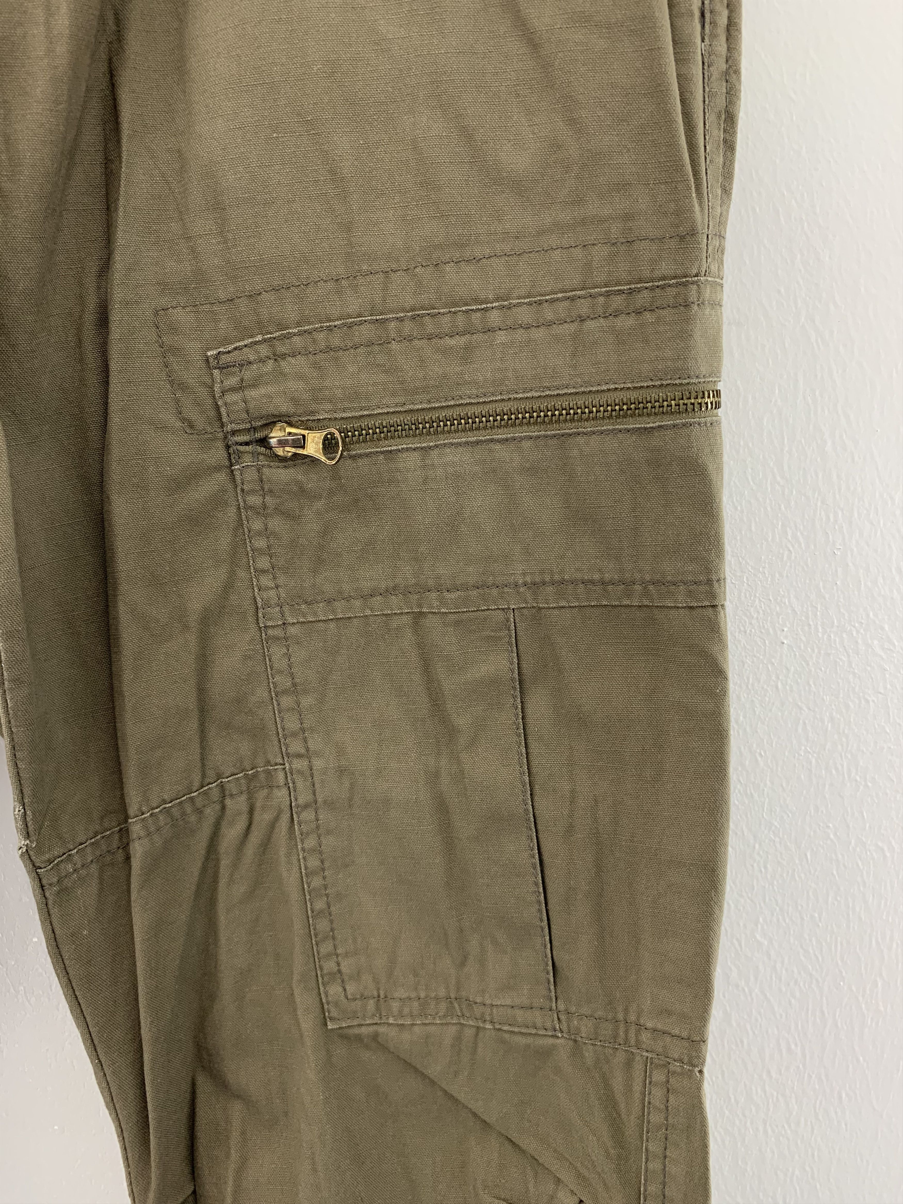 Japanese Brand × Vintage Vintage Cargo Pants, 3/4 Pants size 34 Size US 34 / EU 50 - 3 Thumbnail