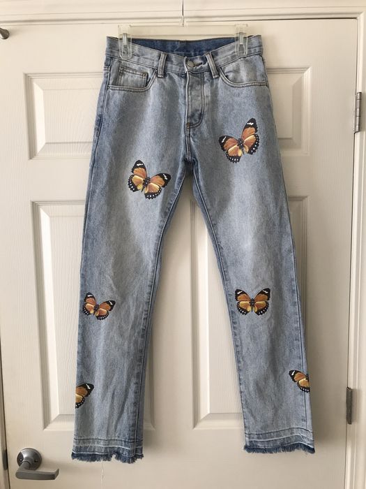 Streetwear MNML Butterfly Denim Sz 29 Grailed
