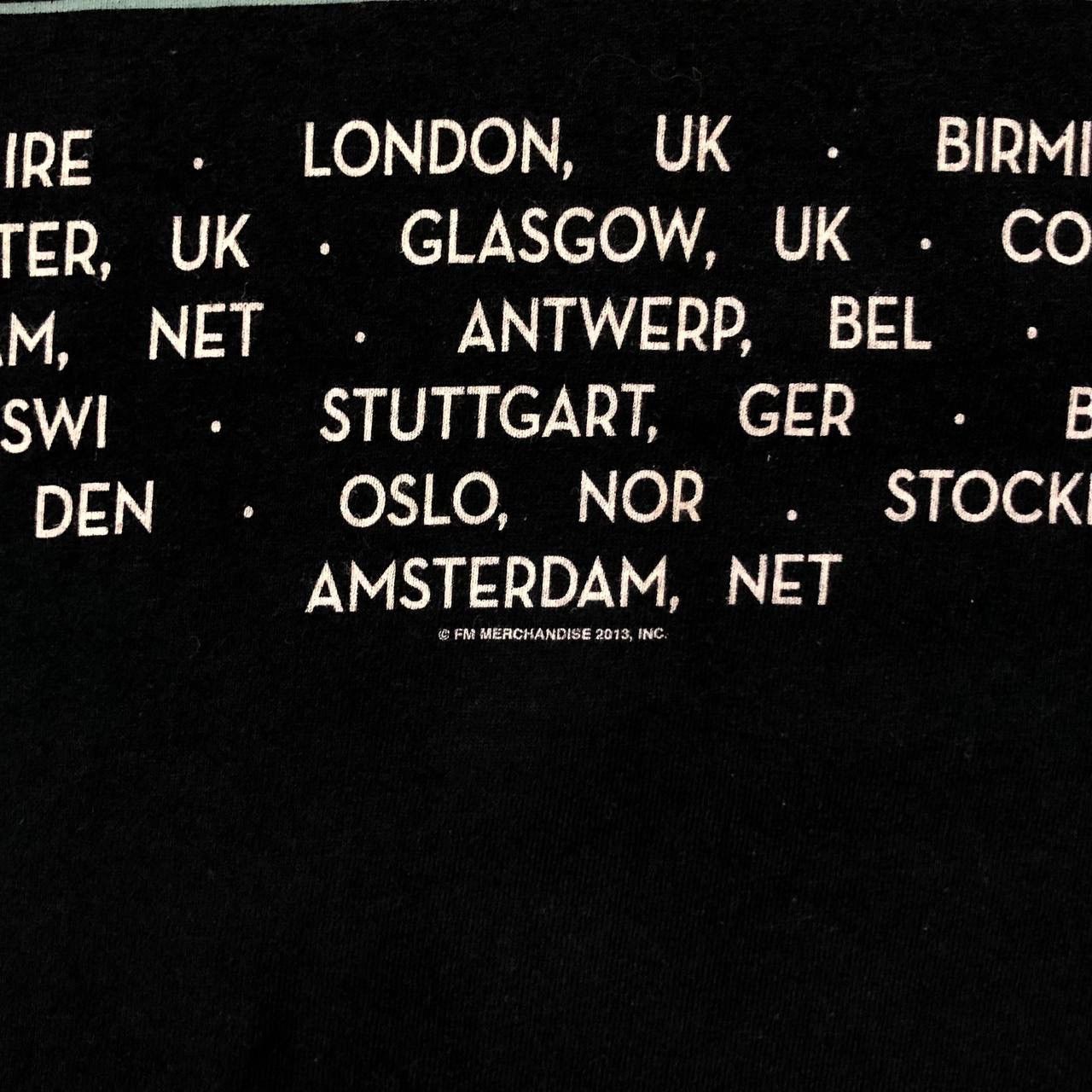 Band Tees 2013 Fleetwood Mac Band Tour T Shirt Black Size XXL Size US XXL / EU 58 / 5 - 3 Thumbnail