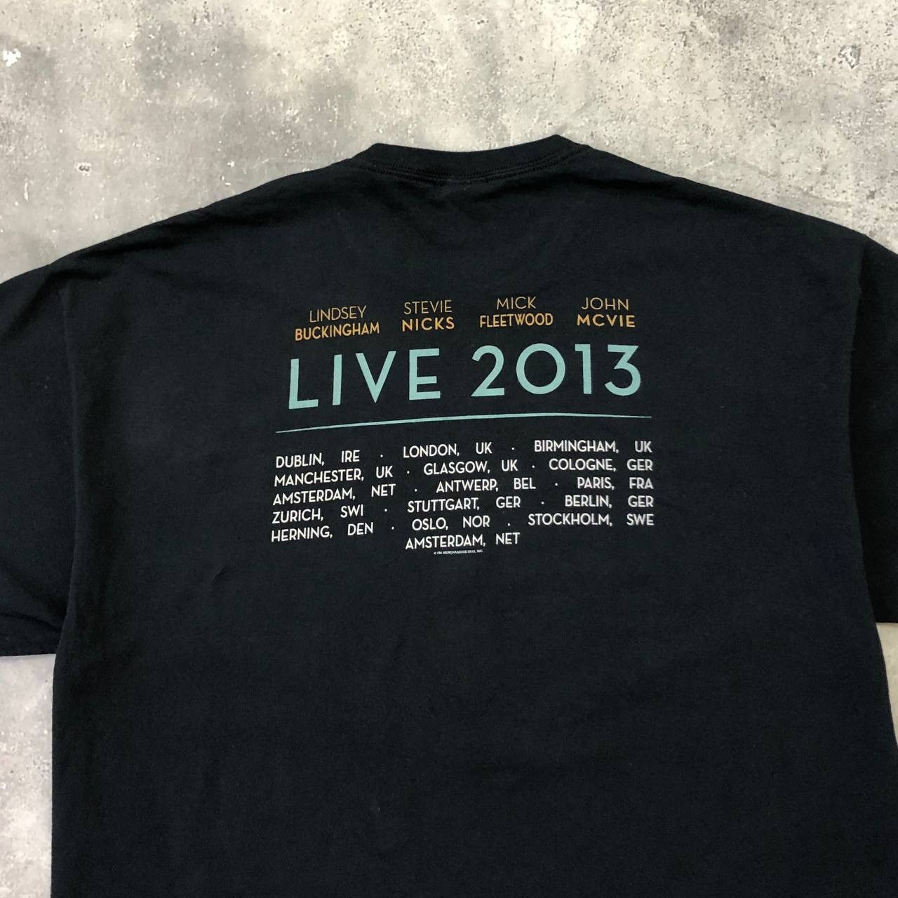 Band Tees 2013 Fleetwood Mac Band Tour T Shirt Black Size XXL Size US XXL / EU 58 / 5 - 14 Thumbnail