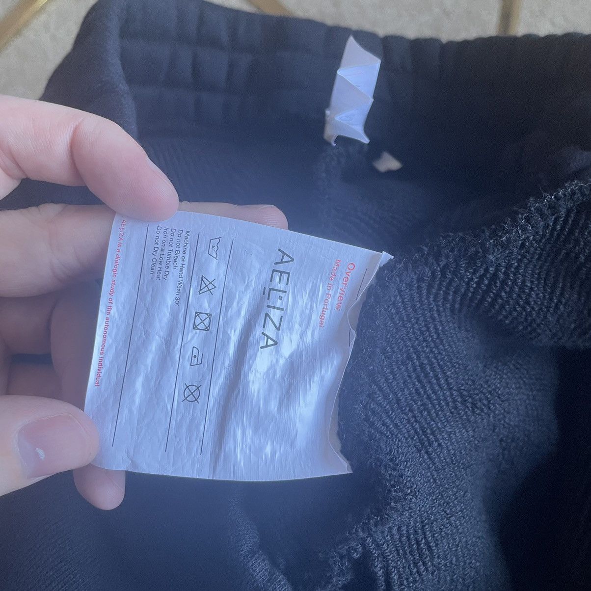 Other triple black aeliza cuffed puff print sweatpants joggers Size US 33 - 7 Thumbnail