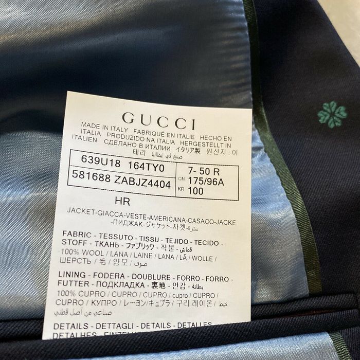 Gucci Men Suit in Navy/Blue | Grailed