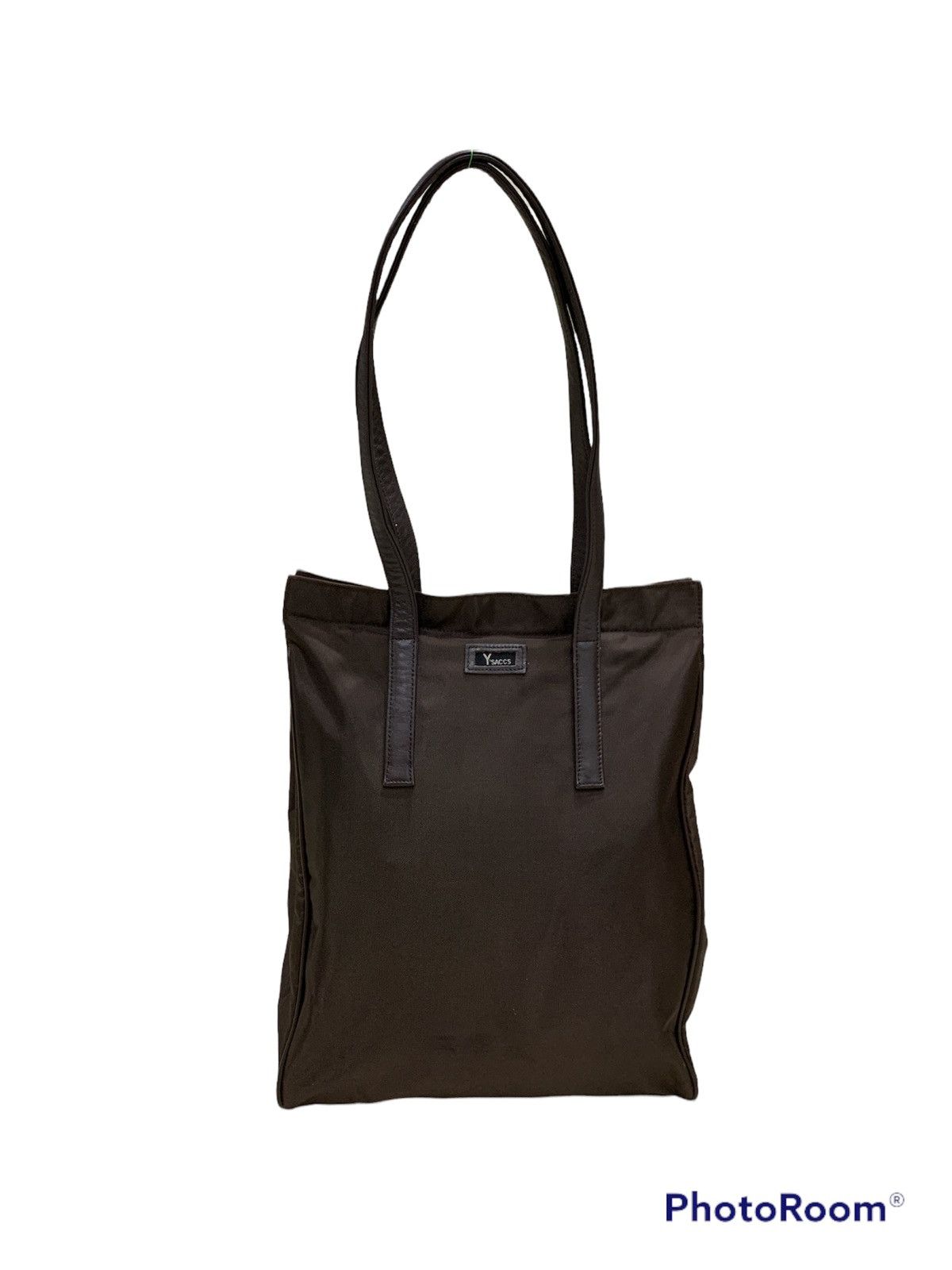 Yohji Yamamoto Y'SACCS YOHJI YAMAMOTO BROWN NYLON TOTE BAG Size ONE SIZE - 1 Thumbnail