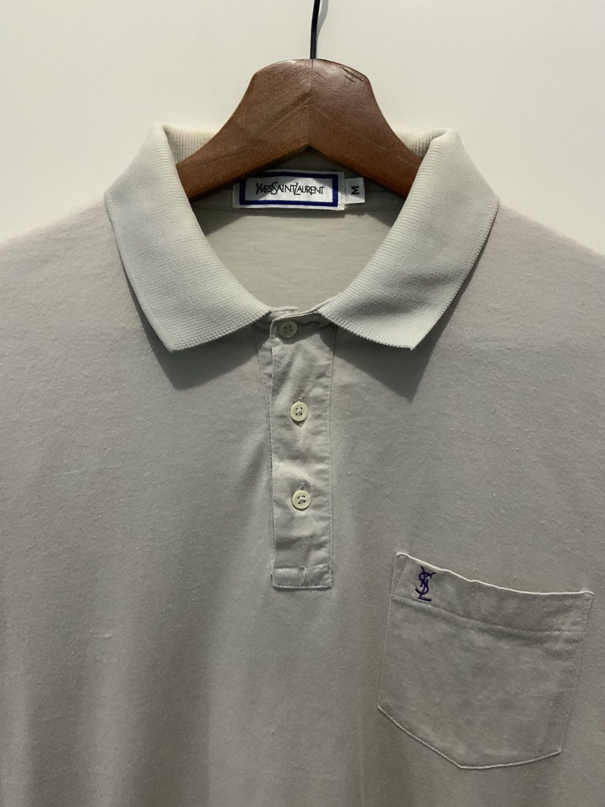 Vintage Vintage Yves Saint Lauren Ringer Tee Size US M / EU 48-50 / 2 - 5 Thumbnail