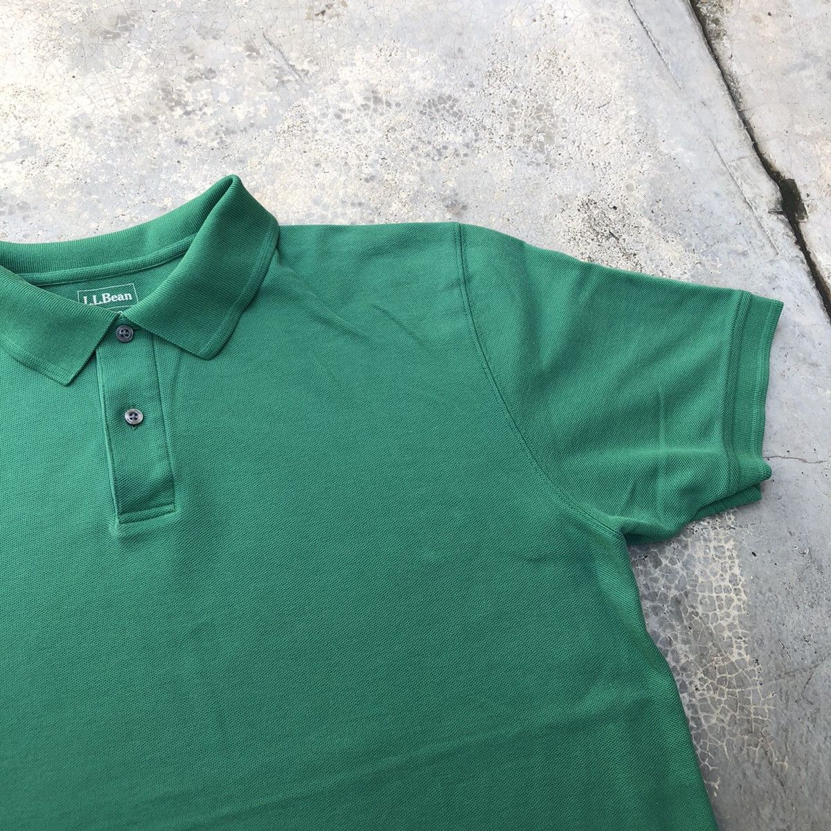 LL BEAN POLO TEE