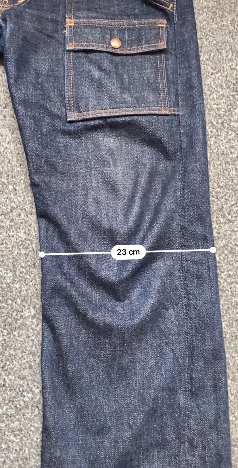Full Count & Co. Full Count & Co Bush Pant Selvedge Jeans 33x36 Size US 33 - 14 Thumbnail