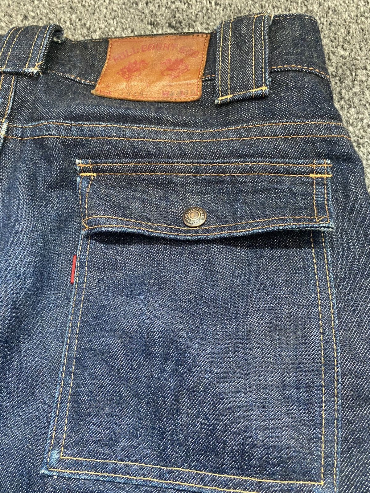 Full Count & Co. Full Count & Co Bush Pant Selvedge Jeans 33x36 Size US 33 - 17 Thumbnail