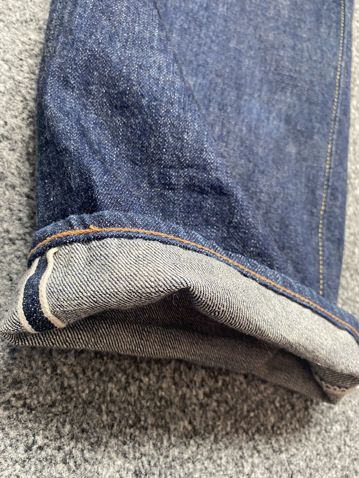 Full Count & Co. Full Count & Co Bush Pant Selvedge Jeans 33x36 Size US 33 - 8 Thumbnail