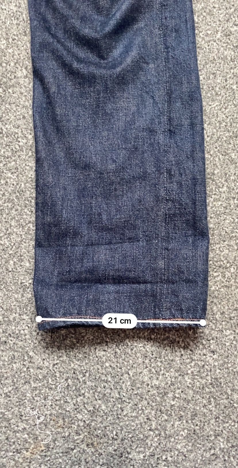 Full Count & Co. Full Count & Co Bush Pant Selvedge Jeans 33x36 Size US 33 - 15 Thumbnail
