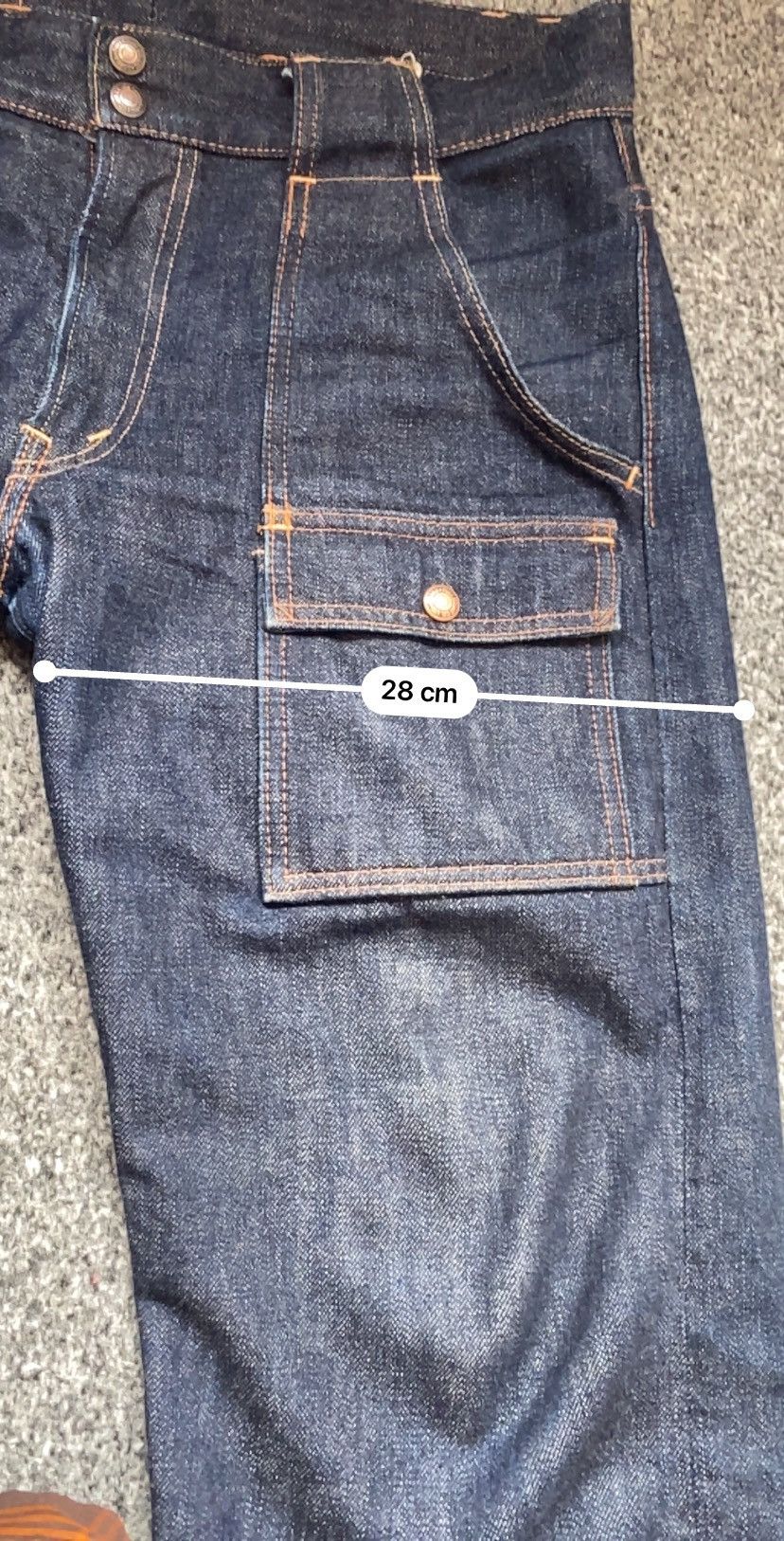Full Count & Co. Full Count & Co Bush Pant Selvedge Jeans 33x36 Size US 33 - 13 Thumbnail