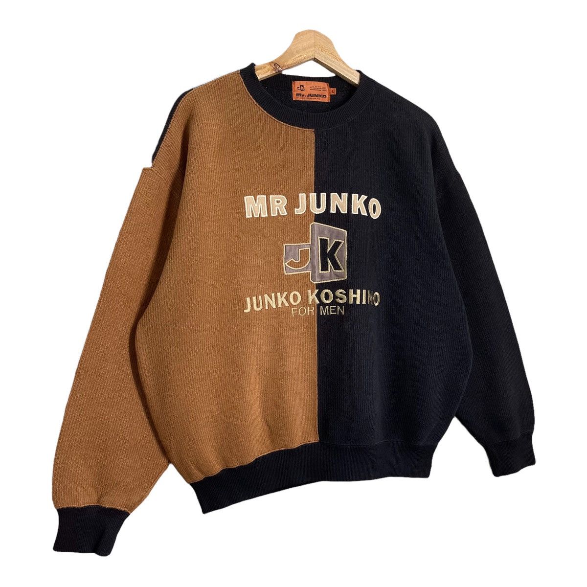 Japanese Brand 90’s Mr.Junko Big Logo Crewneck Sweatshirt Size M Size US M / EU 48-50 / 2 - 2 Thumbnail