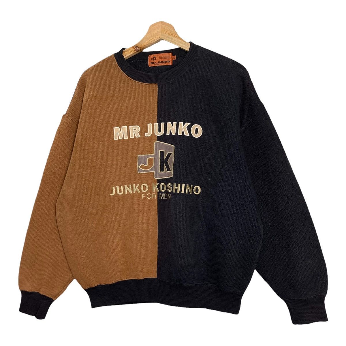 Japanese Brand 90’s Mr.Junko Big Logo Crewneck Sweatshirt Size M Size US M / EU 48-50 / 2 - 3 Thumbnail