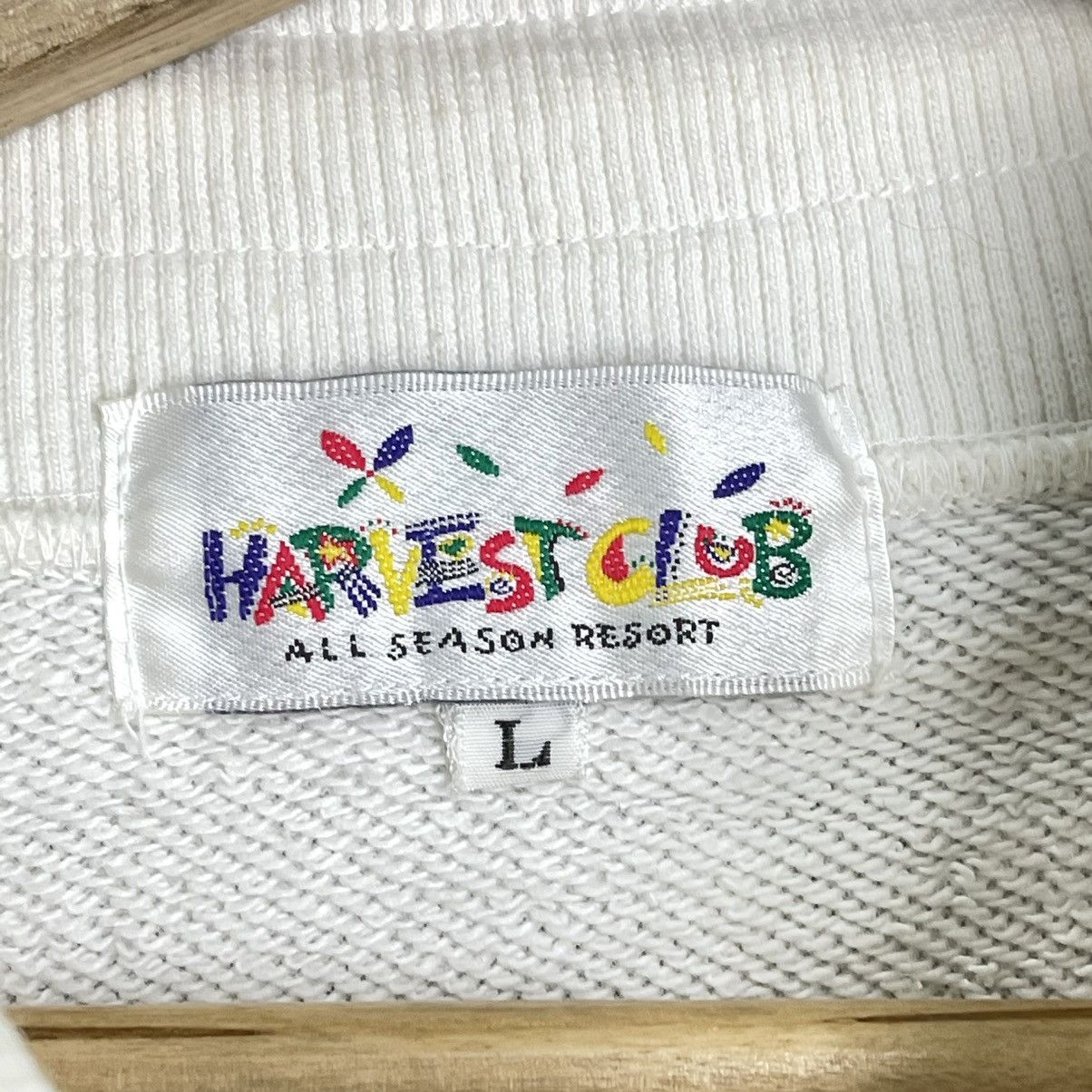 Vintage 90s Harvest Club Multicolour Logo Crewneck Sweatshirt Size M Size US M / EU 48-50 / 2 - 8 Thumbnail