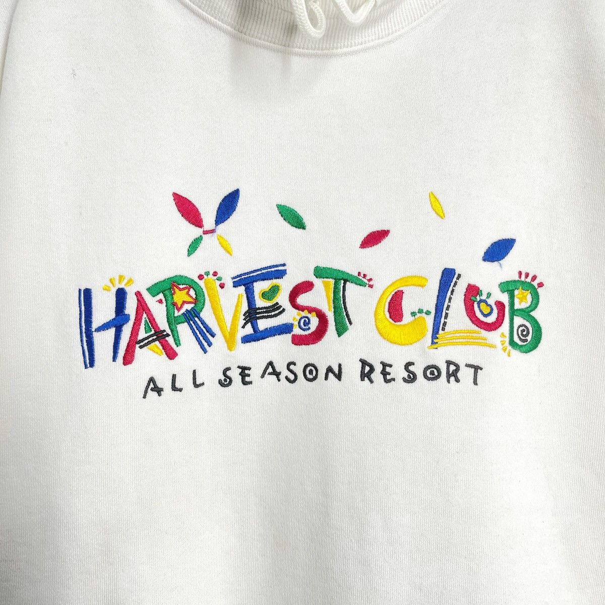 Vintage 90s Harvest Club Multicolour Logo Crewneck Sweatshirt Size M Size US M / EU 48-50 / 2 - 5 Thumbnail