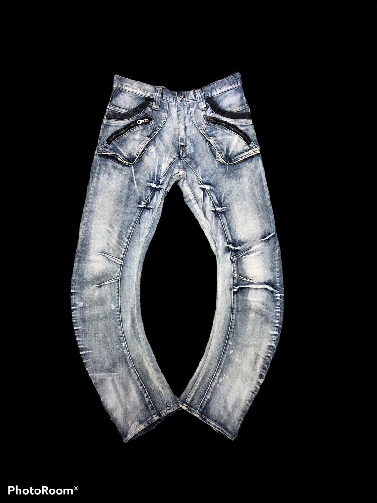 PPFM STRECTH SKINNY PPFM CURVE DENIM Size US 32 / EU 48 - 1 Thumbnail