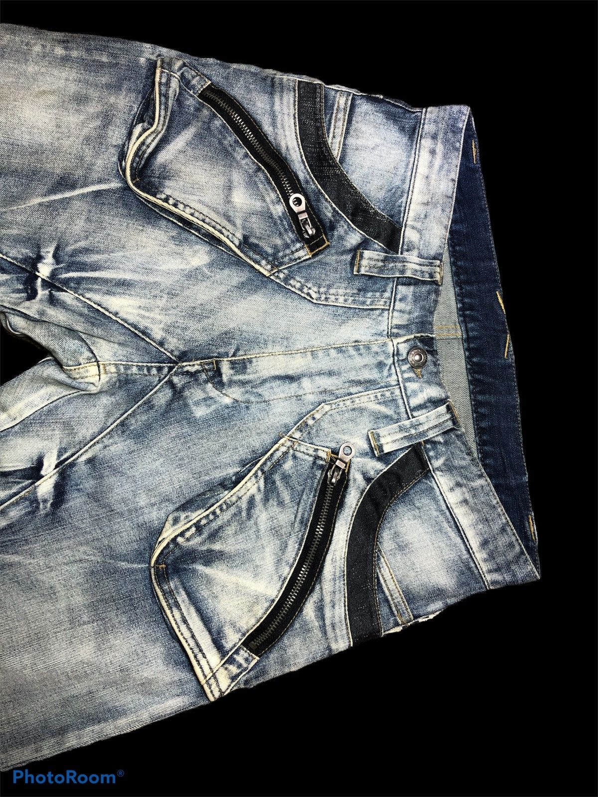 PPFM STRECTH SKINNY PPFM CURVE DENIM Size US 32 / EU 48 - 3 Thumbnail