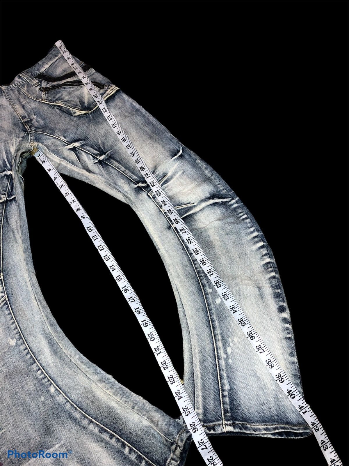 PPFM STRECTH SKINNY PPFM CURVE DENIM Size US 32 / EU 48 - 7 Thumbnail