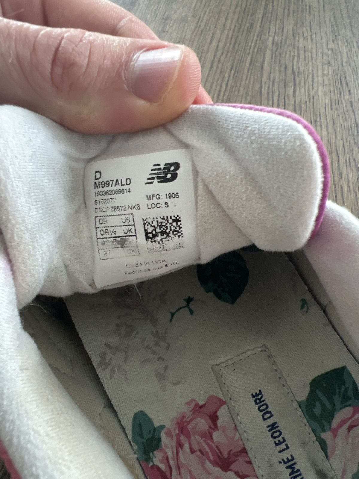 Aime Leon Dore × New Balance New Balance 997 Aime Leon Dore (Pink Tongue) Size US 9 / EU 42 - 12 Thumbnail