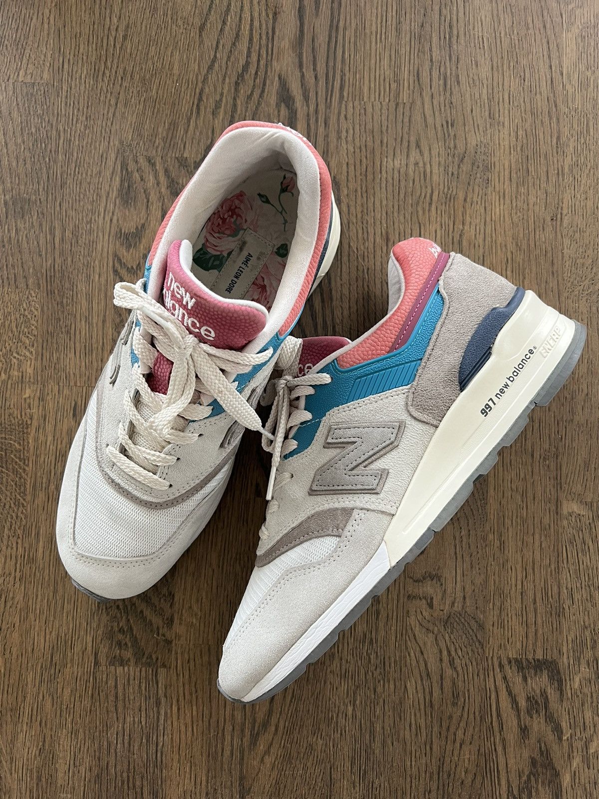 Aime Leon Dore × New Balance New Balance 997 Aime Leon Dore (Pink Tongue) Size US 9 / EU 42 - 3 Thumbnail