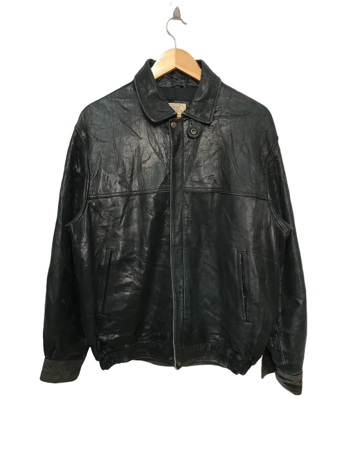 Angel Leather Black Jacket
