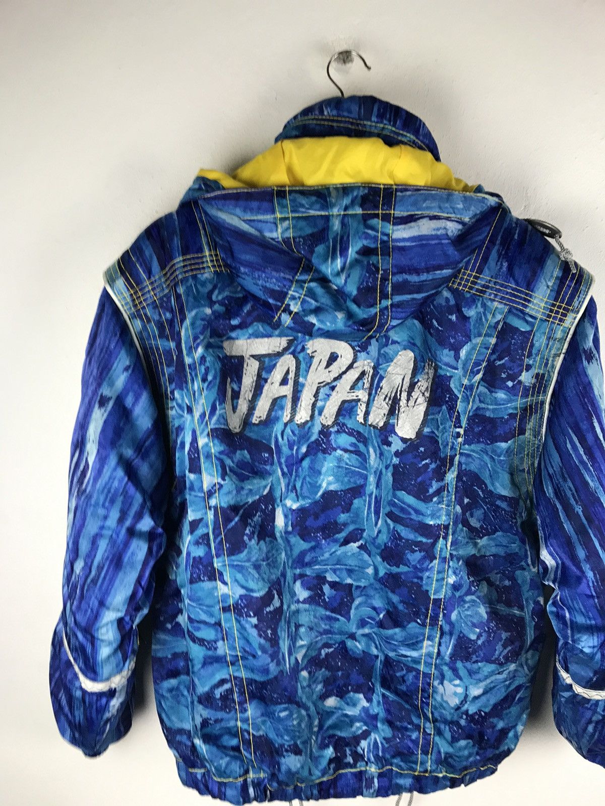 Japanese Brand Vintage Phenix Ski Jacket Japan Blue Yellow FIS Competition Size US L / EU 52-54 / 3 - 8 Thumbnail